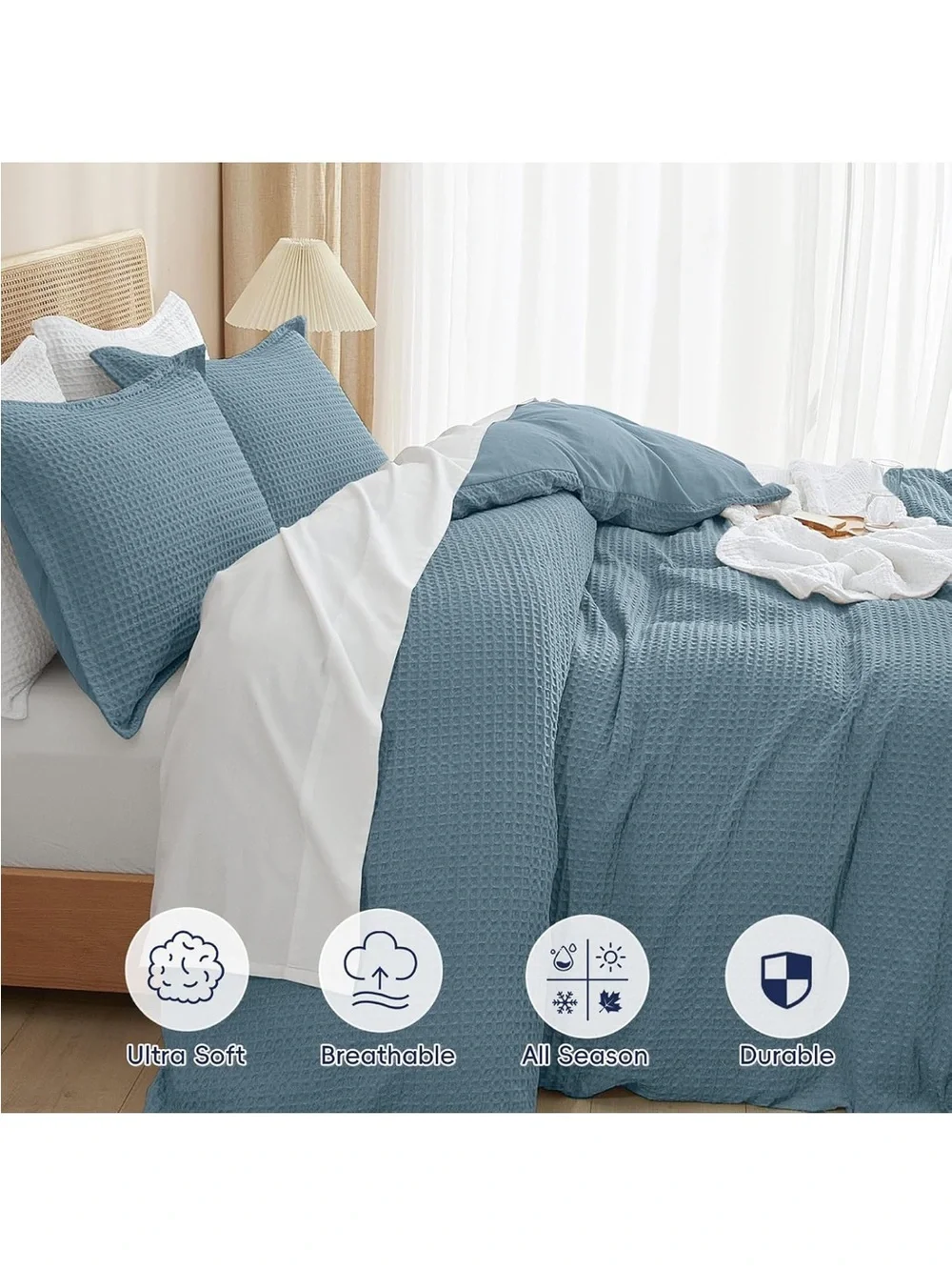 PHF waffle duvet
